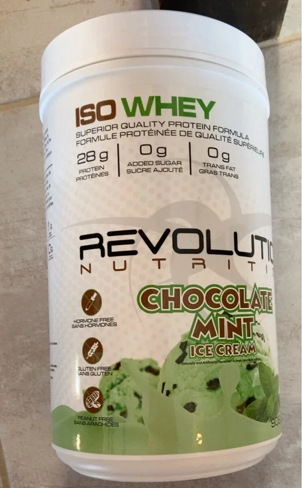Iso whey chocolat menthe