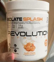 Isolate splash candy peach