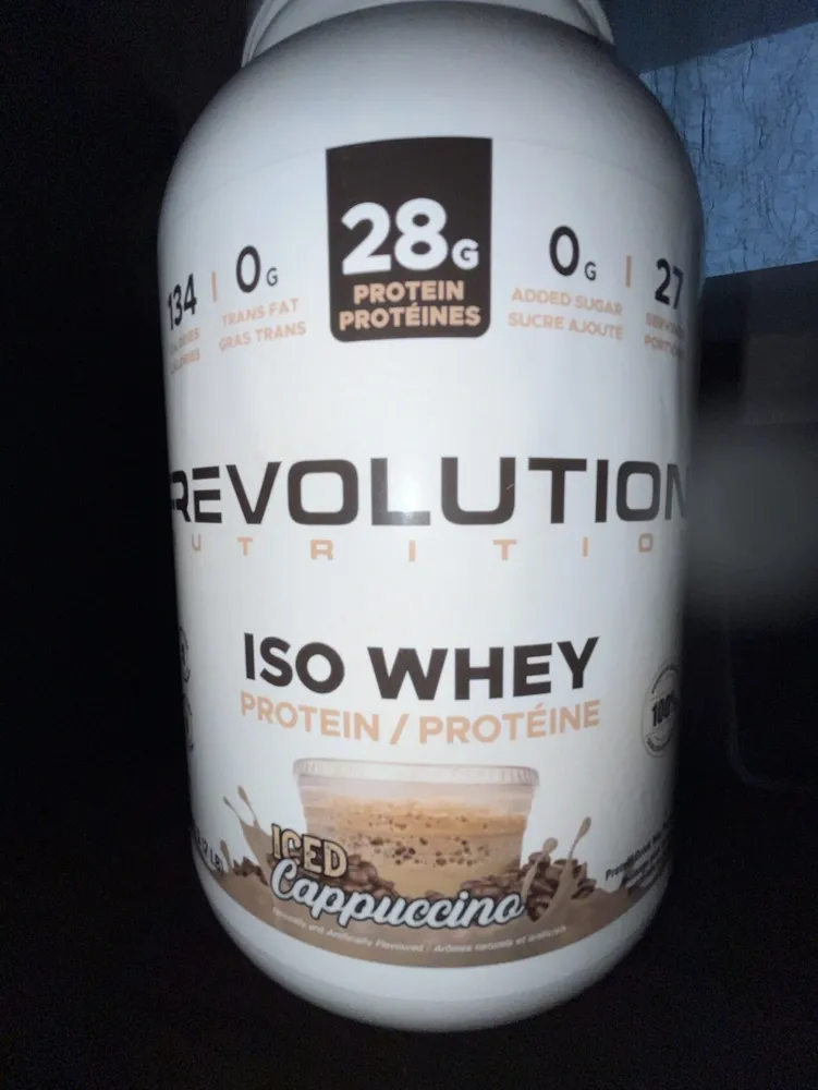 Iso Whey Iced Cappucino
