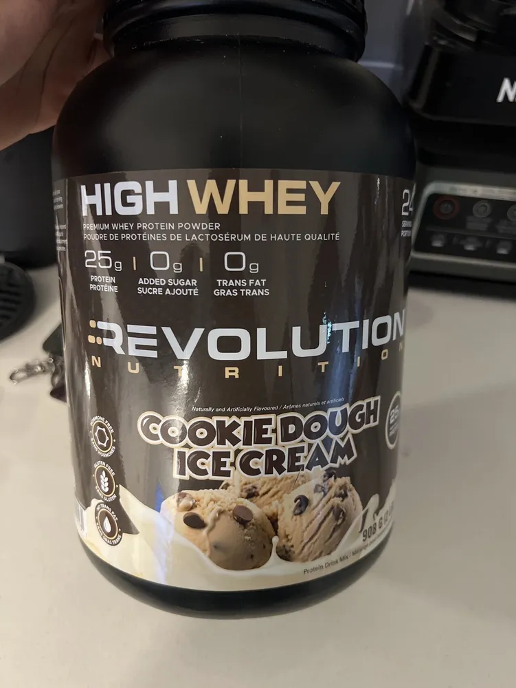Cookie Dough Ice Cream Whey Protein
