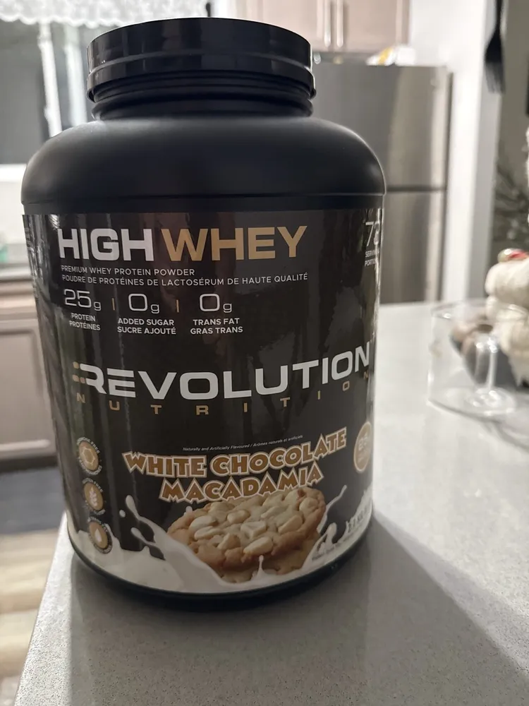 High Whey White Chocolate Macadamia