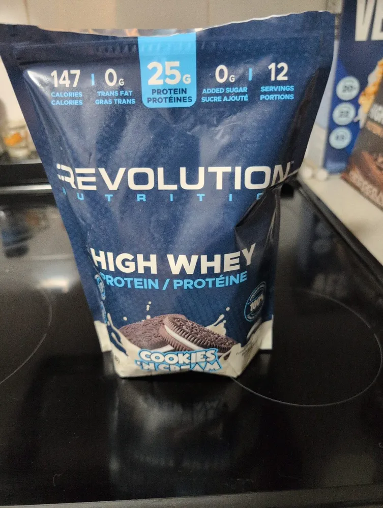 High Whey Protein Cookies And Cream
