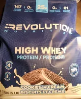 High Whey Protein: Cookies & Cream