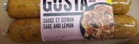 Gusta Sage and Lemon seitan sausages