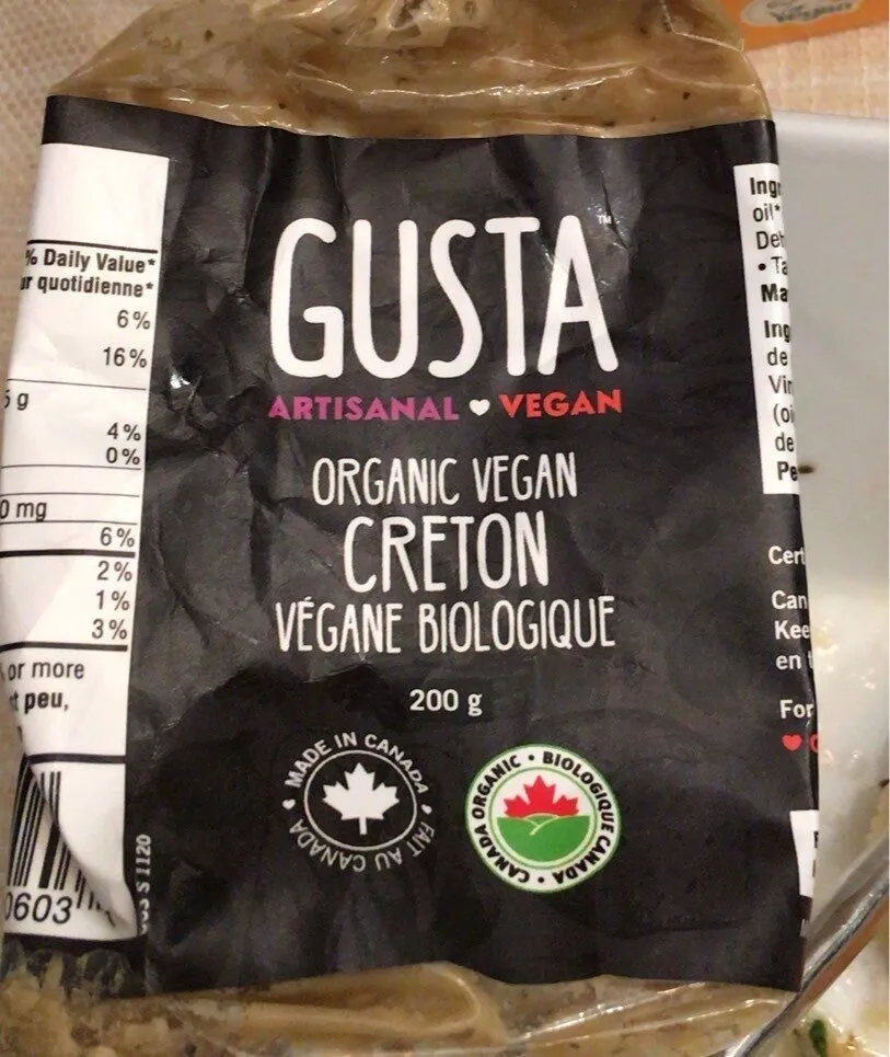 Creton organic vegan