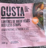 Gusta lanières de boeuf végés
