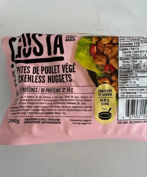 Chickenless Nuggets