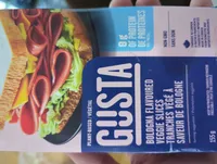 Bologna flavored veggie slices
