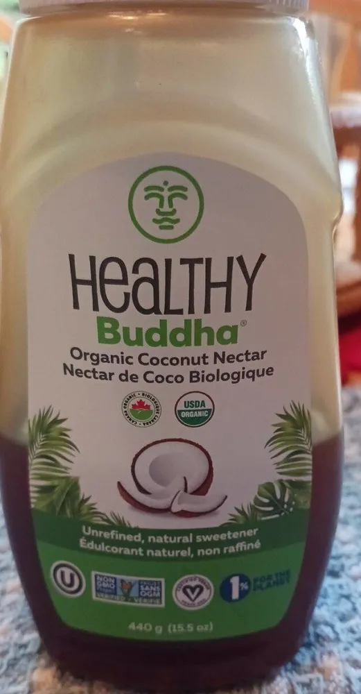 Organic coconut nectar