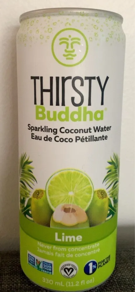 Sparkling Lime Coconut Water