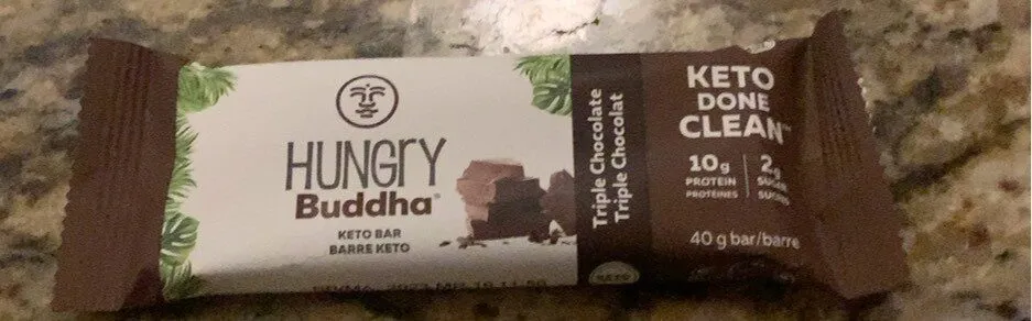 Triple chocolate keto bar