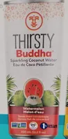 Watermelon sparkling coconut water