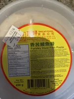 Parsley Face Fish Paste