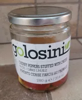 Cherry Peppers Stuffed With Cheese In Oil