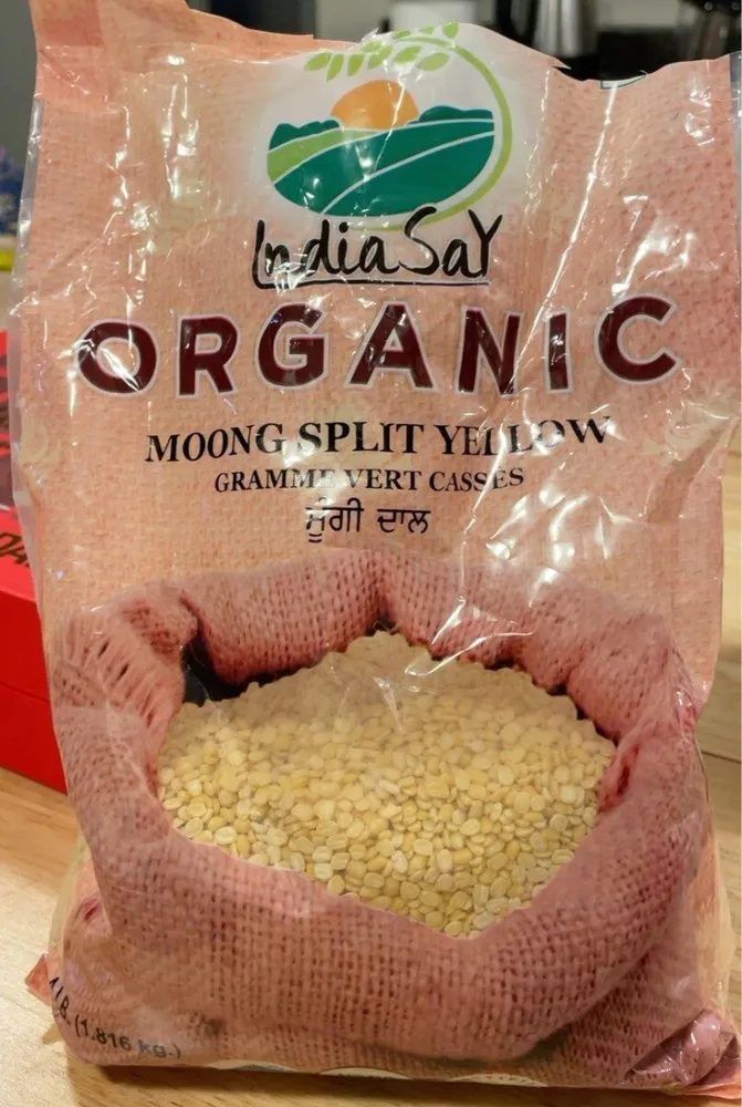 Organic Moong Split Yellow