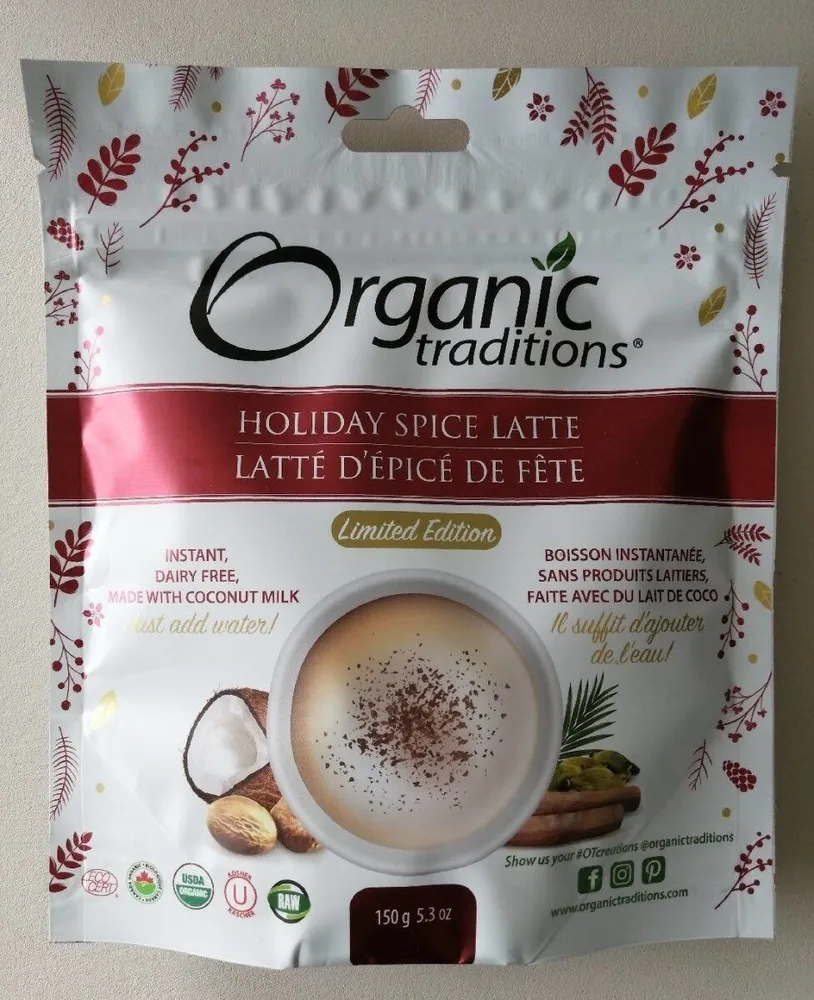 Latté d'épicé de fête