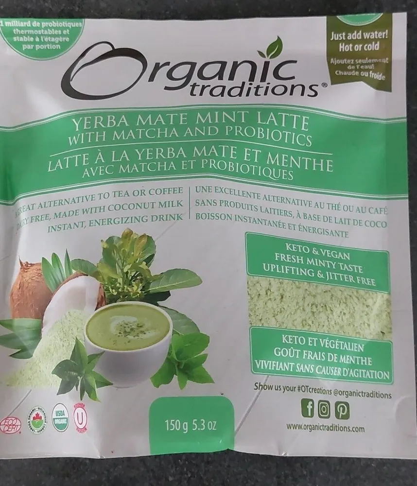 Yerba Maye Mint Latte