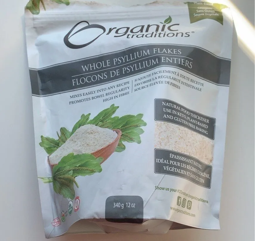 Flocons de psyllium entiers