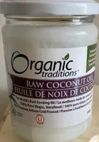 Raw coconut oil