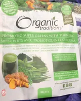 Probiotic Greens with Tumeric