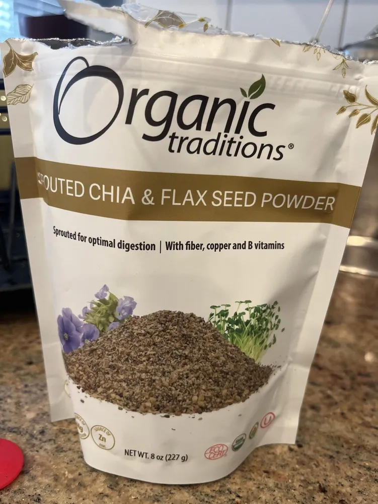 Sprouted Chia & Flax Seed Powder