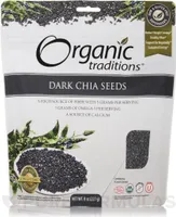 Dark Chia Seeds - 8 Oz (227 Grams)