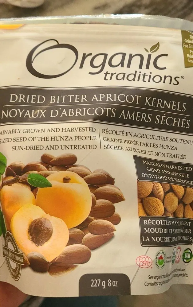 Dried bitter Apricot Kernels