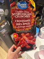 Cheddar Cheese Scorching Hot Crunchies