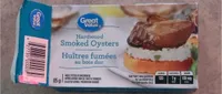 Hardwood smoked oysters