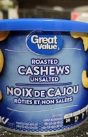Roasted Cashews Unsalted