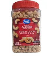 Roasted Cashews with Sea Salt