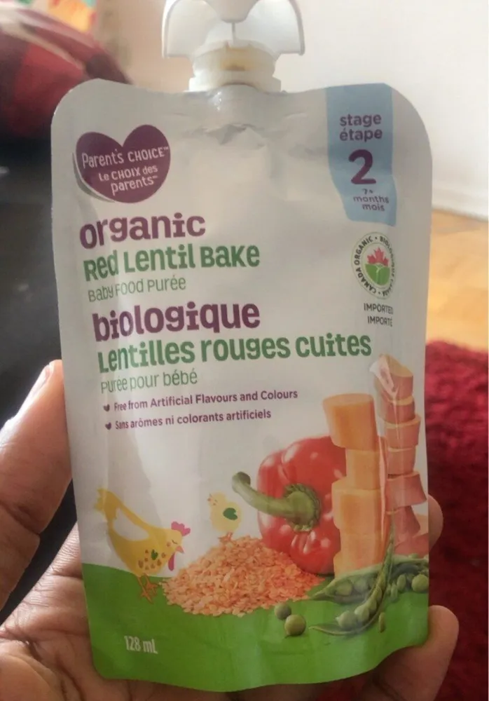 Lentilles rouges cuites biologique
