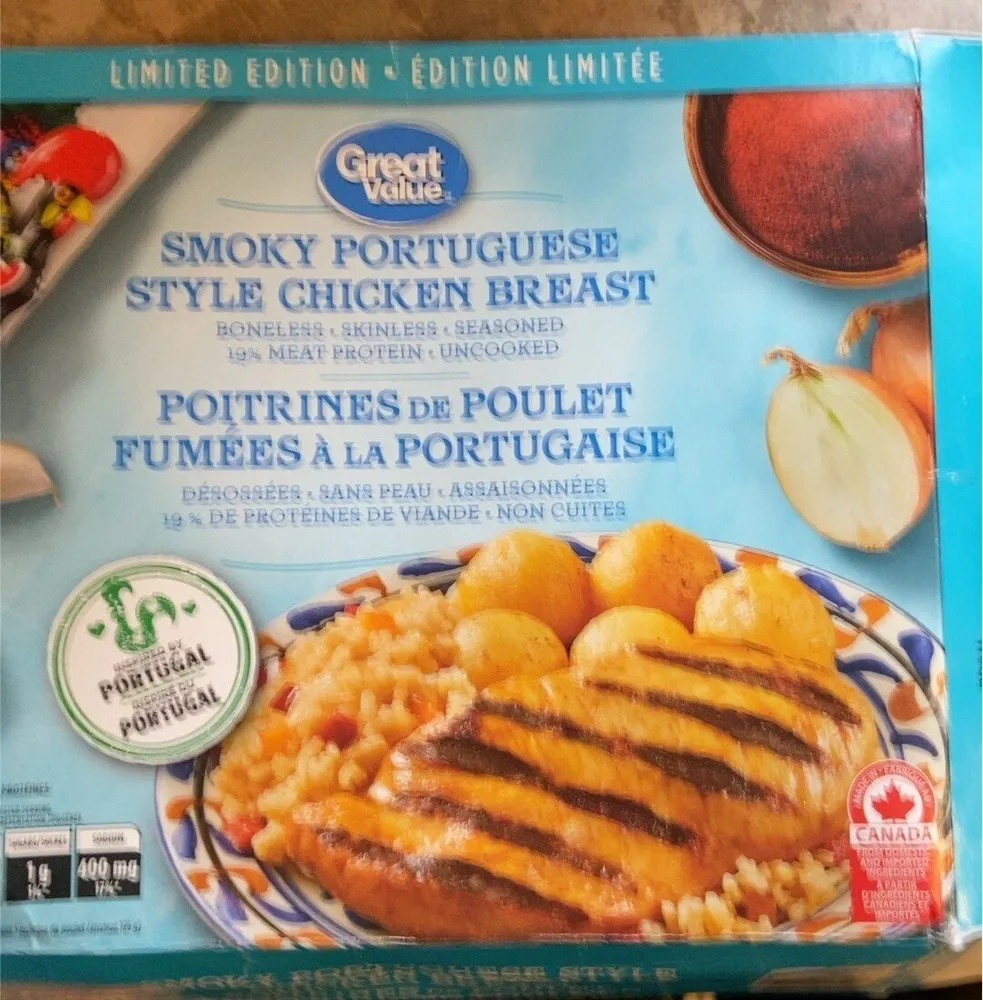 Smoky style chicken breast