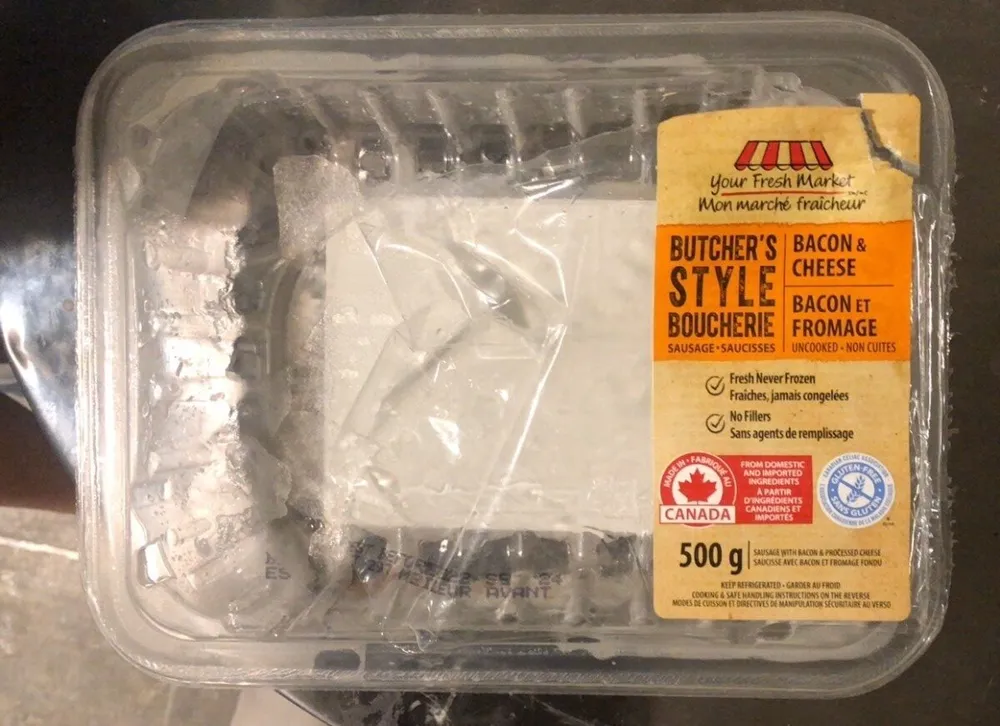 Butcher’s Style Bacon & Cheese Sausage