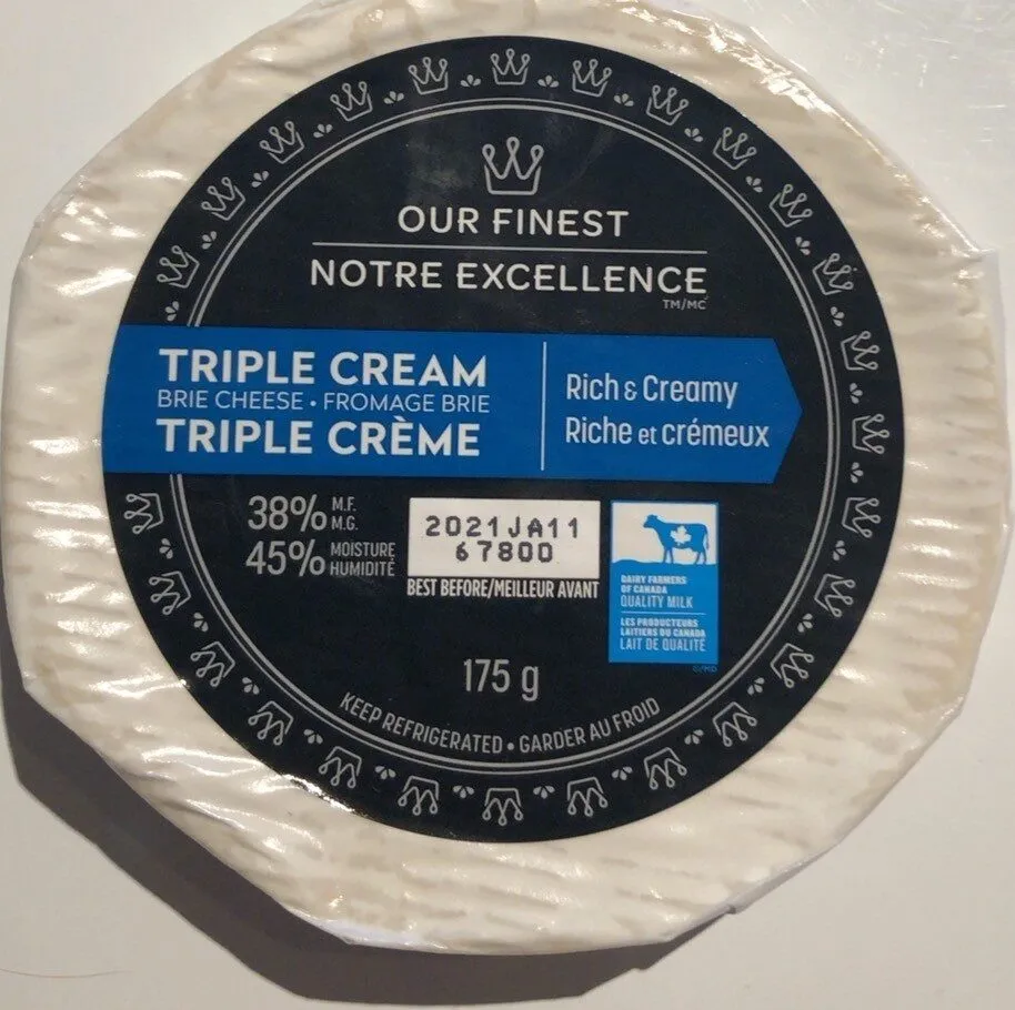 Fromage brie triple crème