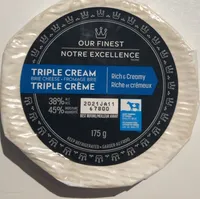 Fromage brie triple crème