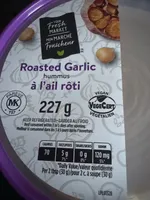 Roasted Garlic Hummus, YFMkt.