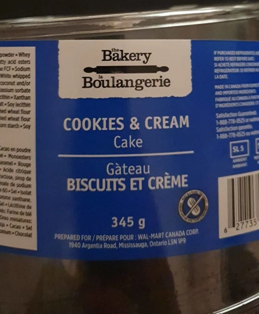 Cookies and cream cake