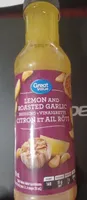 Lemon and roasted garlic dressing