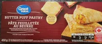 Butter puff pastry