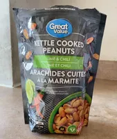 Kettle cooked peanuts
