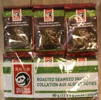 Roasted seaweed snack