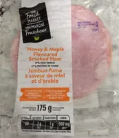 Jambon fumé a saveur de miel et d'érable