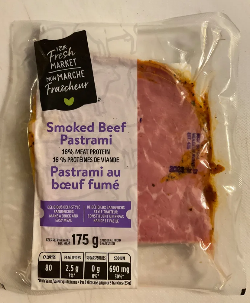 Smoked Beef Pastrami