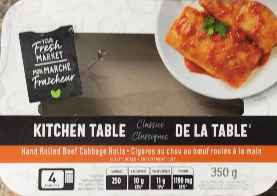 Cigare au chou au boeuf