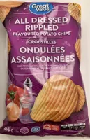 Rippled All Dressed Flavoured Potato Chips