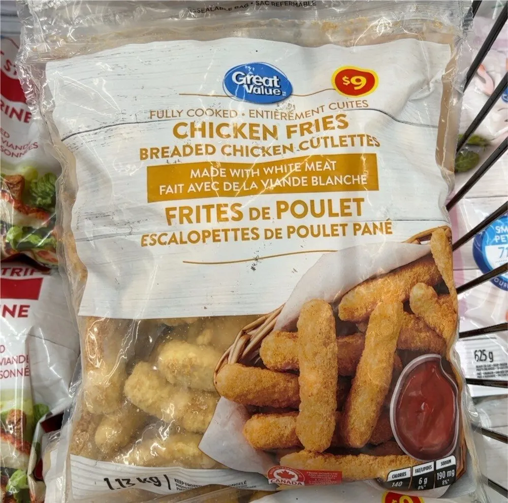 Frites de poulet