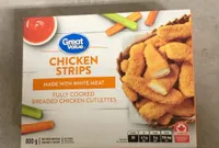 Chicken Strips Made with White Meat