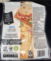 Mini naan blanc