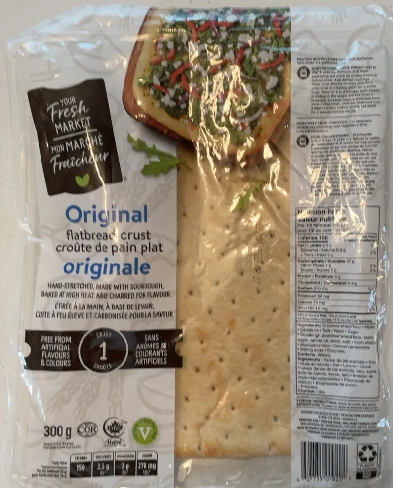 Original flatbread crust